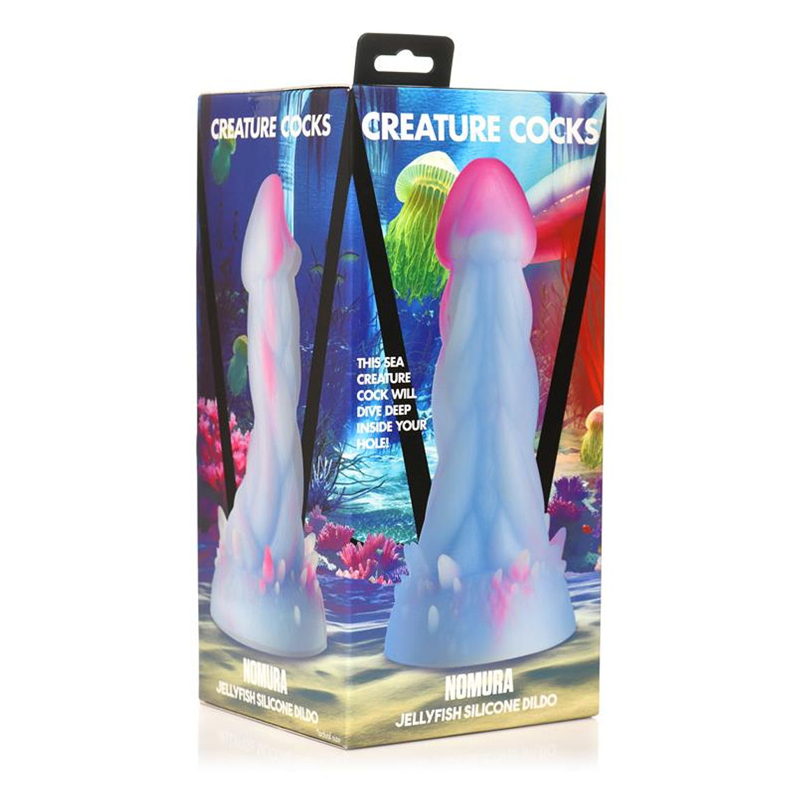 CREATURE COCKS Nomura Jellyfish Silicone Dildo 8