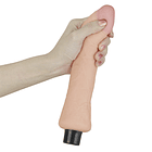 Dildo Vibrador Flesh 9'' Real Softee 3