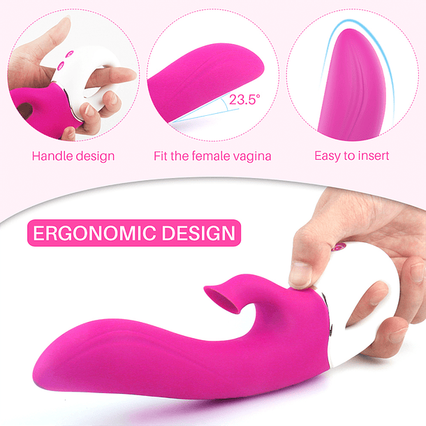 Vibrador Doble Estimulación Dew 5