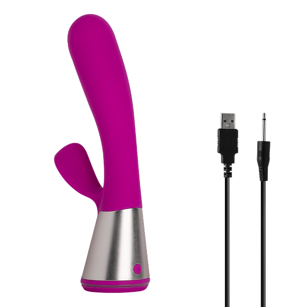 Vibrador Doble Estimulación Fuse Pink Controlado por APP Global by Kiiro 5