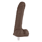 Dildo Uriel Chocolate compatible con ROBBOCOCK Machine 7