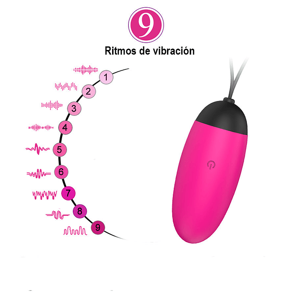 Vibrador a Control Remoto Ada 4