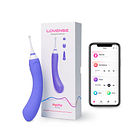 Vibrador Clitorial y Punto G Hyphy Controlado por APP Global By Lovense 1