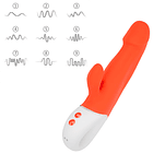 Vibrador Doble Estimulación Wave Naranja 3