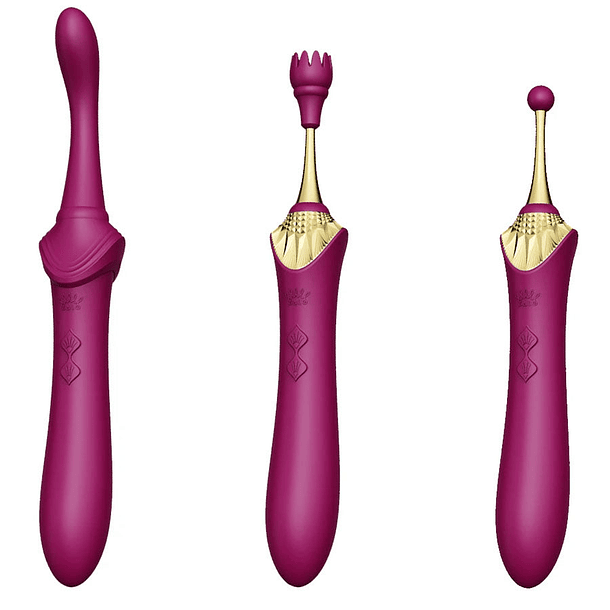 Vibrador Clitorial de Lujo Bess Velvet Purple 2