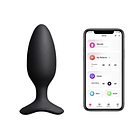 Plug Anal Vibrador Hush 2 (1.5 pulgadas) Controlado por APP Global by Lovense 6