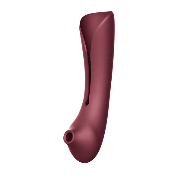 Set Vibrador de Lujo Queen Wine Red Controlado por APP Bluetooth by ZALO 11