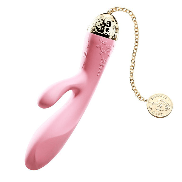 Vibrador de Lujo Rosalie Rouge Pink Controlado por APP Bluetooth by ZALO 3