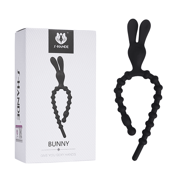 Anillo Para El Pene Bunny Black 1