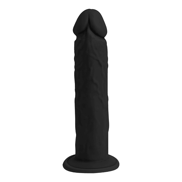 Premiun Silicone Dildo Hyperrealistic Talla L Black 3