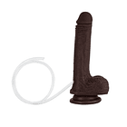 Dildo Uriel Chocolate Nude Eyaculador 14