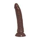 Dildo Realistic Brown 8.26'' 2