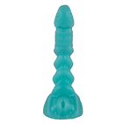 Dildo Anfibio Pequeño Verde Fucsia 11