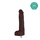 Dildo Paul Chocolate Compatible Con Lovense Machine 1