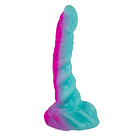 Dildo Anfibio Pequeño Verde Fucsia 16