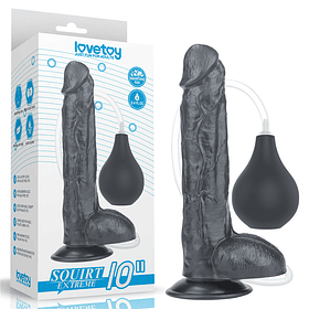 Dildo Squirt Extreme 10'' Black