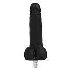 Dildo Uriel Negro Compatible Con Lovense Machine 3