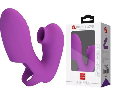FUNDA VIBRADORA PARA DEDO -ESTIMULADOR DE CLITORIS – ATHENA USB