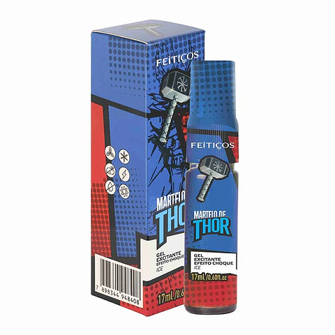 Martillo de Thor- Gel excitante Masculino efecto ice-vibración intensa