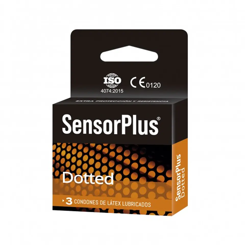 Preservativos Sensor Plus - Dotted 1