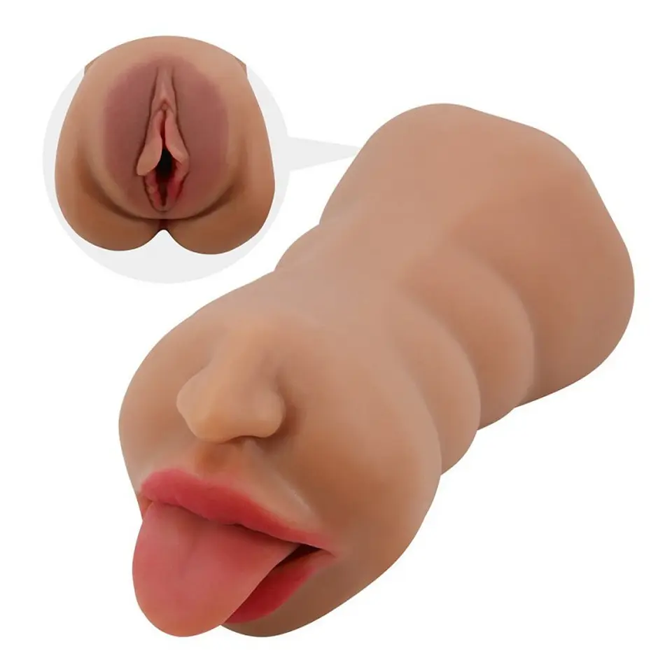 SARAH  MASTURBADOR REALISTA VAGINA-BOCA  6