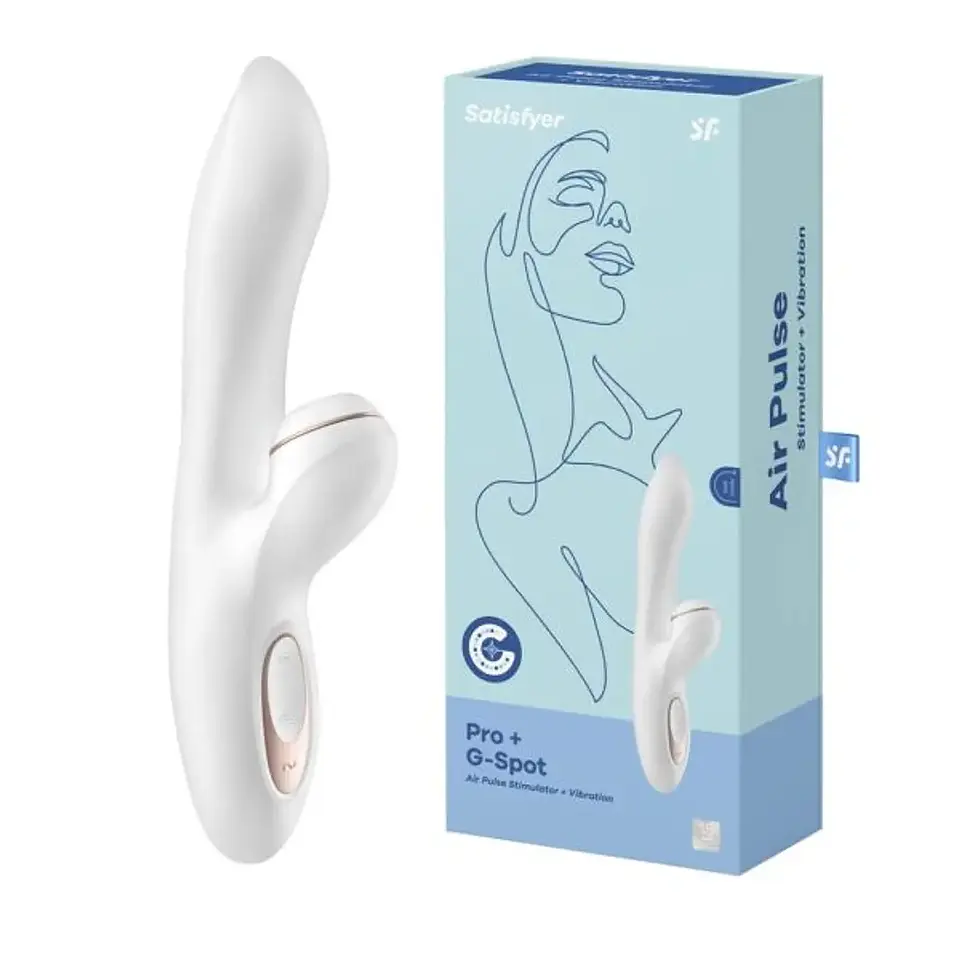 Vibrador / Succionador Satisfyer Pro+ Punto G 1
