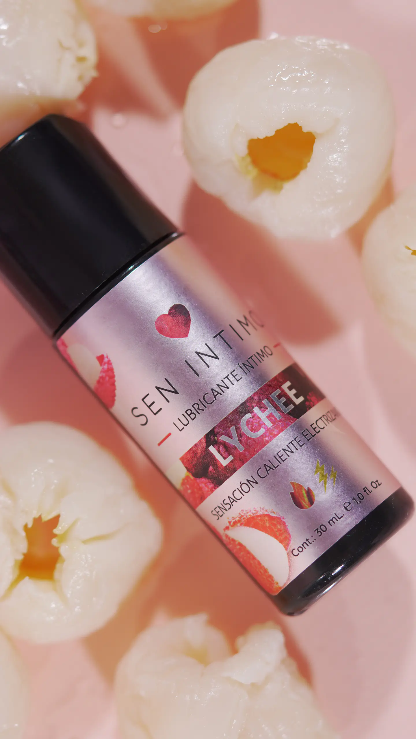 Lubricante Estimulante /Electrizante Caliente Lychee  2