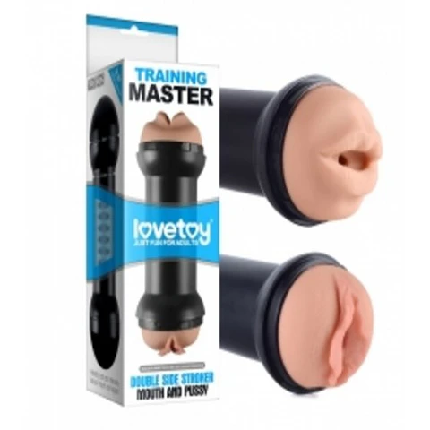 Masturbador Doble Training Master Vagina-Boca