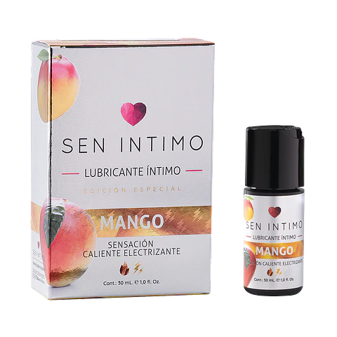 Gel Lubricante / Estimulante Electrizante Mango - SEN INTIMO