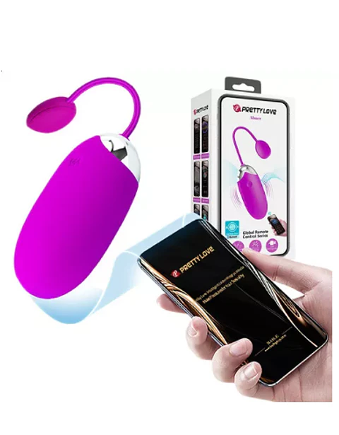 Pretty Love Abner - Potente Bala Vibradora USB-Bluetooth  
