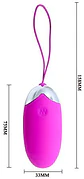 Pretty Love Abner - Potente Bala Vibradora USB-Bluetooth   - Miniatura 3