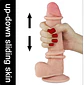 DILDO REALISTA LOVETOY DOBLE CAPA SLIDING SKIN 7.5 - Miniatura 3
