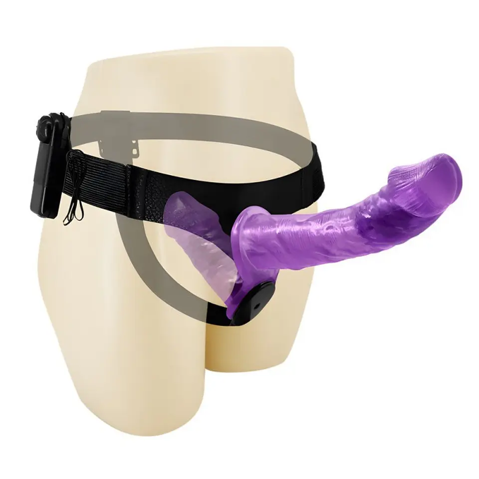 Passionate Harness Arnés con Vibrador Doble 4