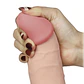 Vibrador The Ultra Soft Dude 8.8 LONG con Sopapo LOVETOY - Miniatura 4