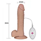 Vibrador The Ultra Soft Dude 9.0 LONG con Sopapo LOVETOY - Miniatura 2