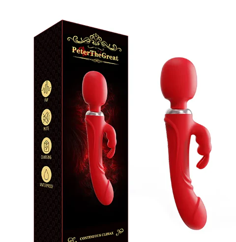 Microfono Vibrador-Doble estimulación PETER THE GREAT-USB