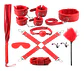 Kit de sumisión bondage BDSM ECOCUERO 10 PIEZAS - Miniatura 2