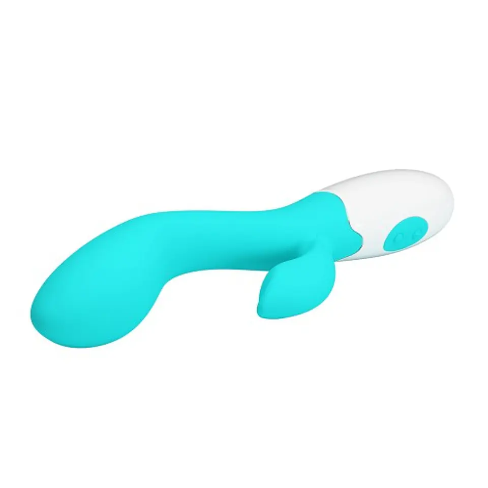 Brighty Vibrador Dual - Turquesa 4