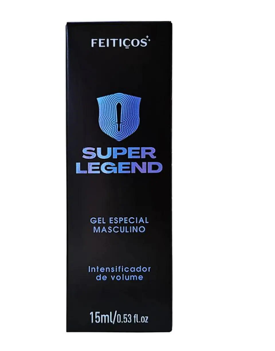 Gel potenciador masculino vasodilatador SUPER LEGEND 1
