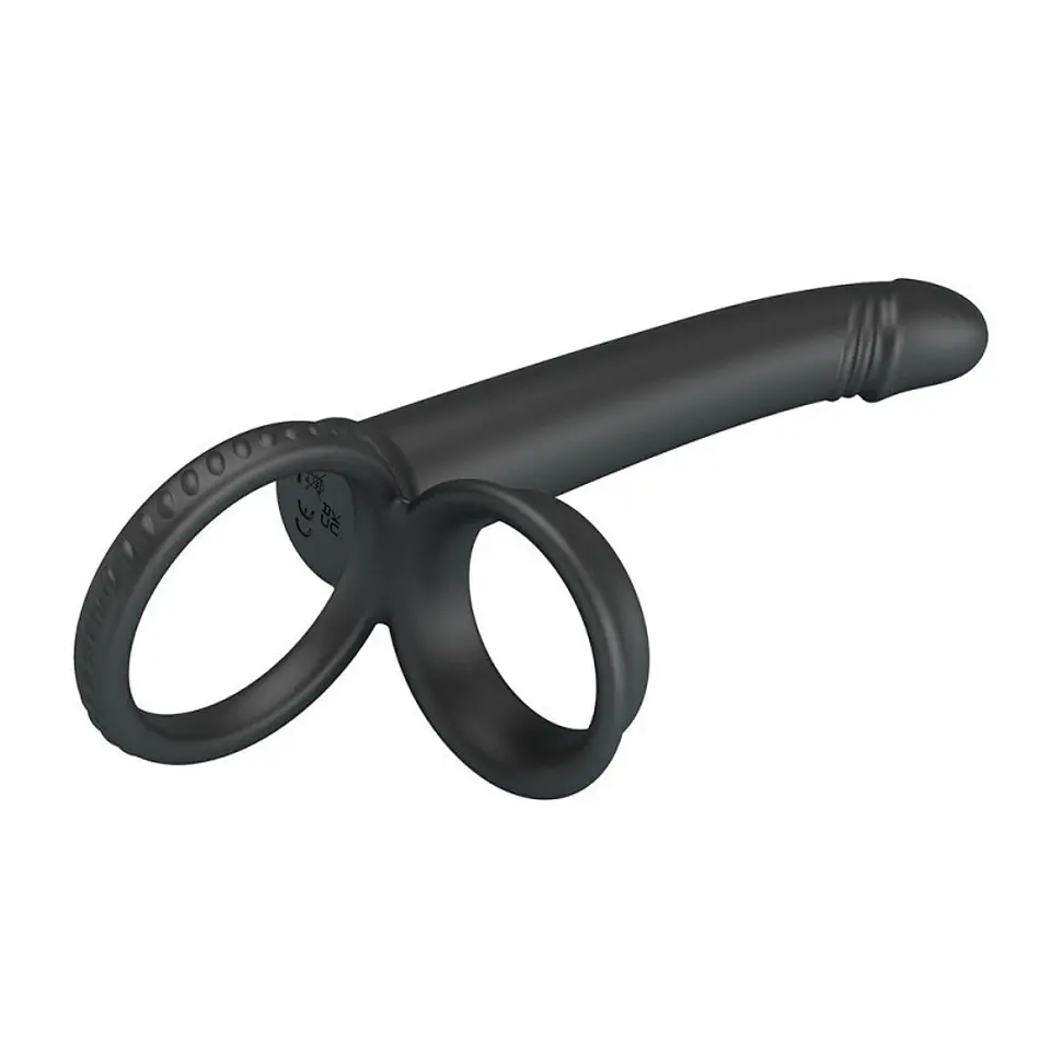 Moses Anillo con Dildo para Doble Penetración 4