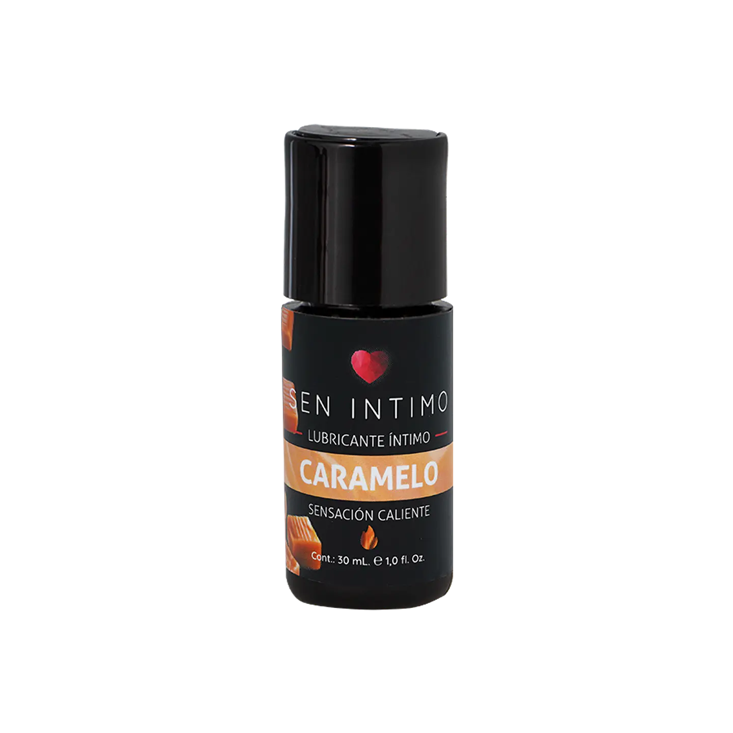 Lubricante Efecto calor - Sabor Caramelo Sen Intimo 30ml 2