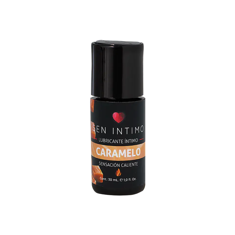 Lubricante Efecto calor - Sabor Caramelo Sen Intimo 30ml 2