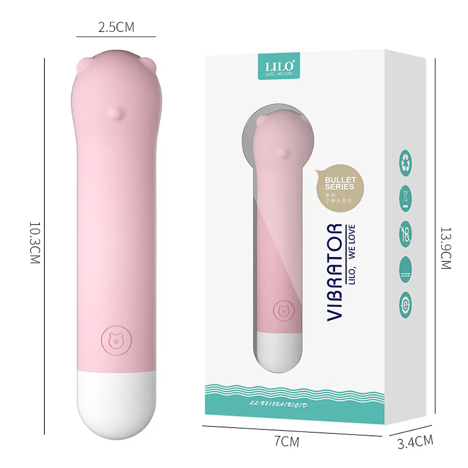 Bala vibradora Lilo Bear 1