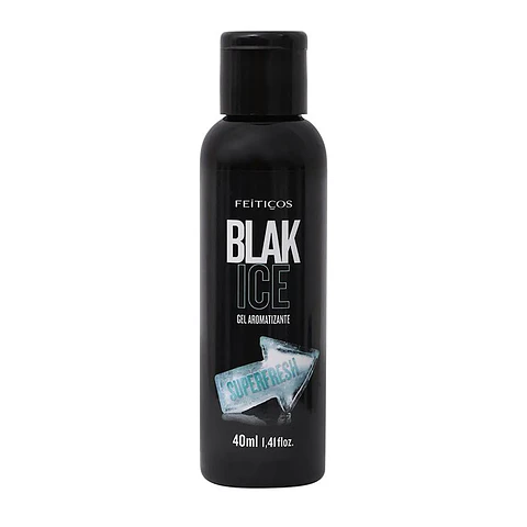 "Black Ice" Gel lubricante Comestible Efecto Frio INTENSO Sabor a Menta  40 ml
