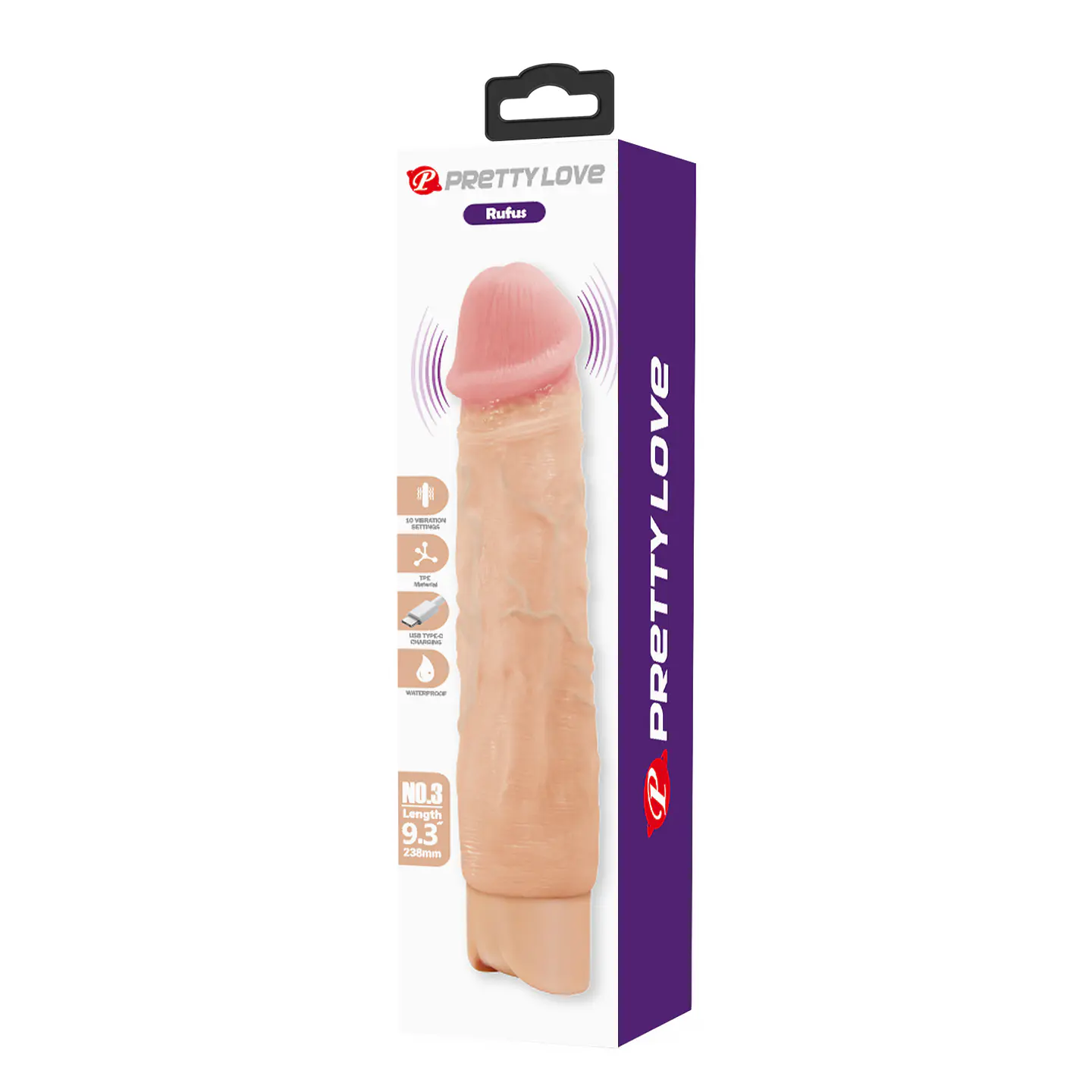 VIBRADOR USB PRETTY LOVE - RUFUS-USB 1