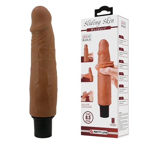 VIBRADOR WALDORF  (sliding skin)