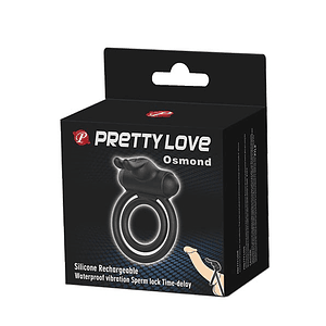 Anillo Vibrador  Doble Osmond Con Estimulador de Clítoris