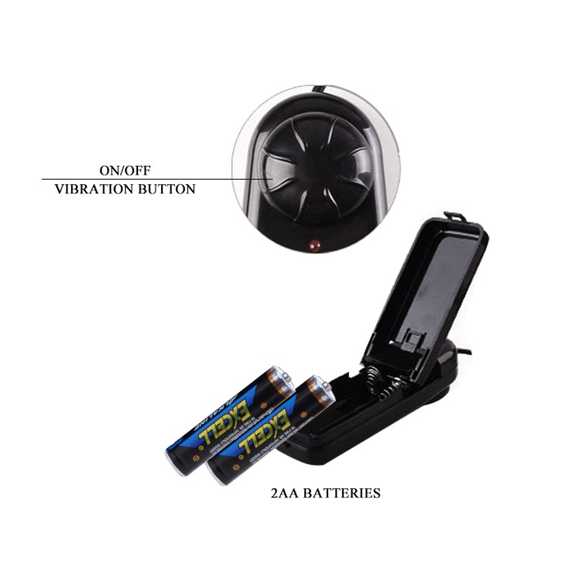 Arnés ultra Passion con prótesis removible y vibración 6