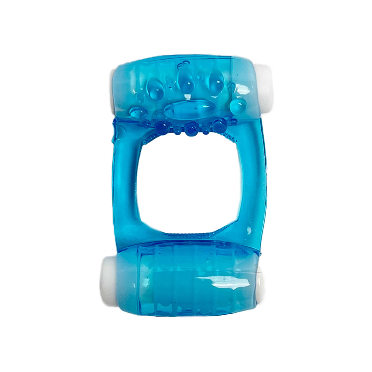 Anillo  Para Pene Jelly  Con Doble Vibración 3