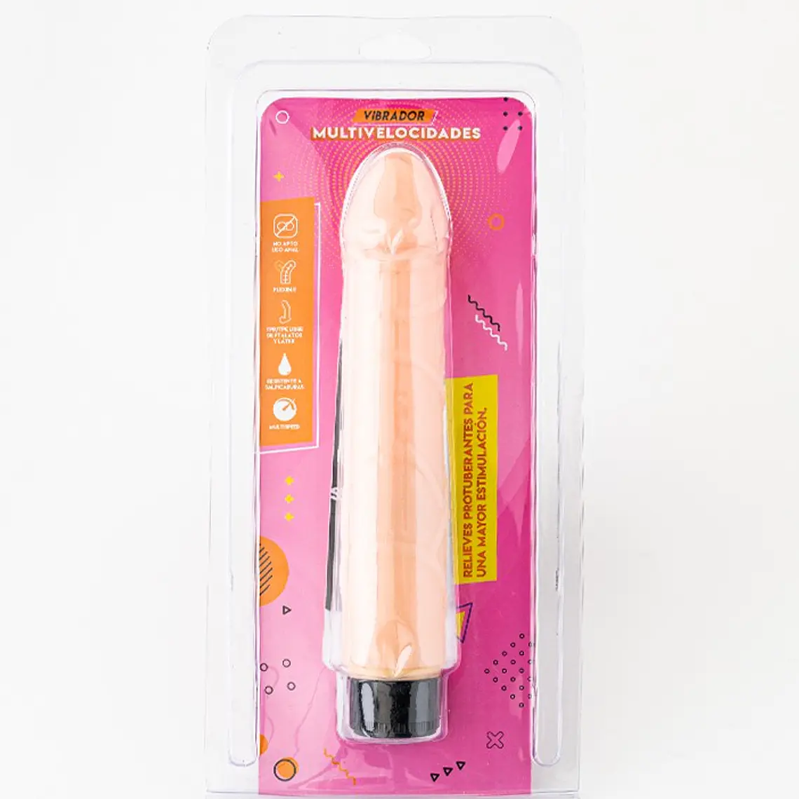 Vibrador Multivelocidades - Piel 5